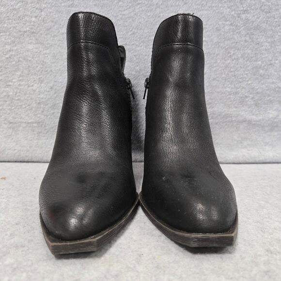 Crown Vintage Stavie Heeled Booties Size 10 - Picture 3 of 9